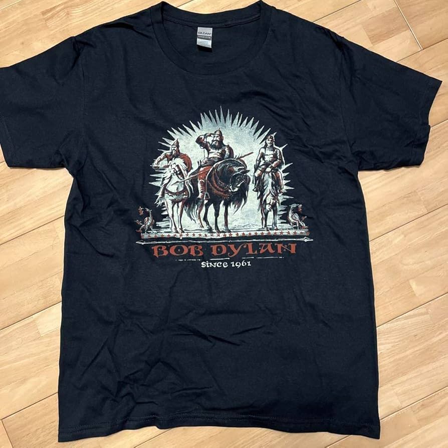 ボブ・ディラン　2023日本ツアーTシャツ Amazon.co.jp: ボブ•ディラン2023年来日ツアーTシャツ(Lサイズ